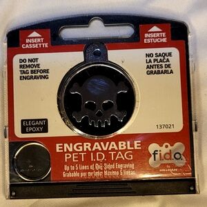 NWT Engravable Pet I.D. Tag